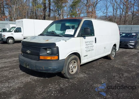 2003 Chevrolet Express from USA, damaged, VIN 1GCFH25T031128321